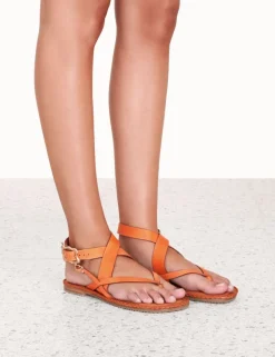 Multi-Strap Sandal Flat