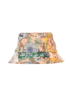 Printed Canvas Bucket Hat