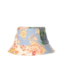 Printed Canvas Bucket Hat