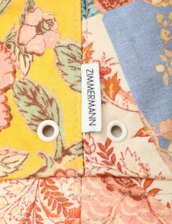 Printed Canvas Bucket Hat