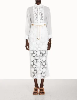 Raie Lace Flower Shirt