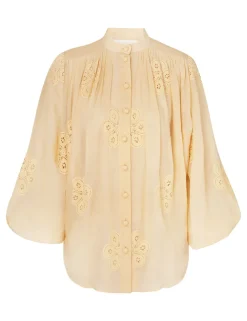 Acadian Embroidered Blouse