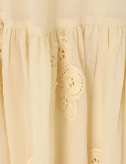 Acadian Embroidered Maxi Dress