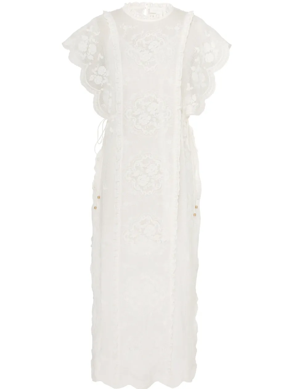 Alight Draw Waist Midi Dress