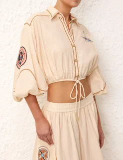 Alight Draw Waist Shirt