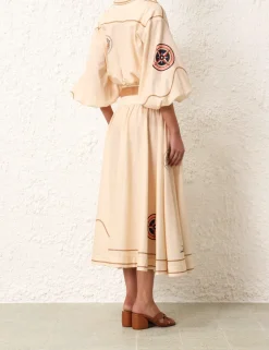 Alight Draw Waist Shirt