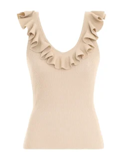 Alight Frill V-Neck Top