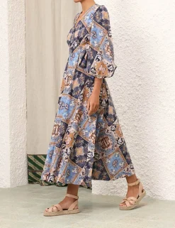 Alight Wrap Midi Dress