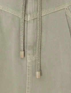 August Denim Utility Skirt