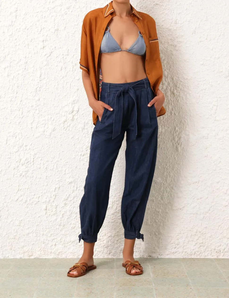 August Lurex Ring Tie Bikini