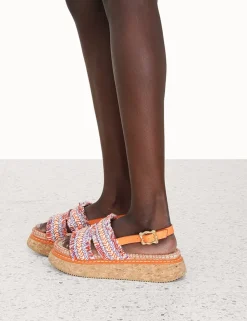 Braided Strap Flatform