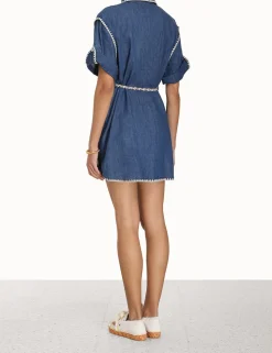 Chintz Mini Shirt Dress