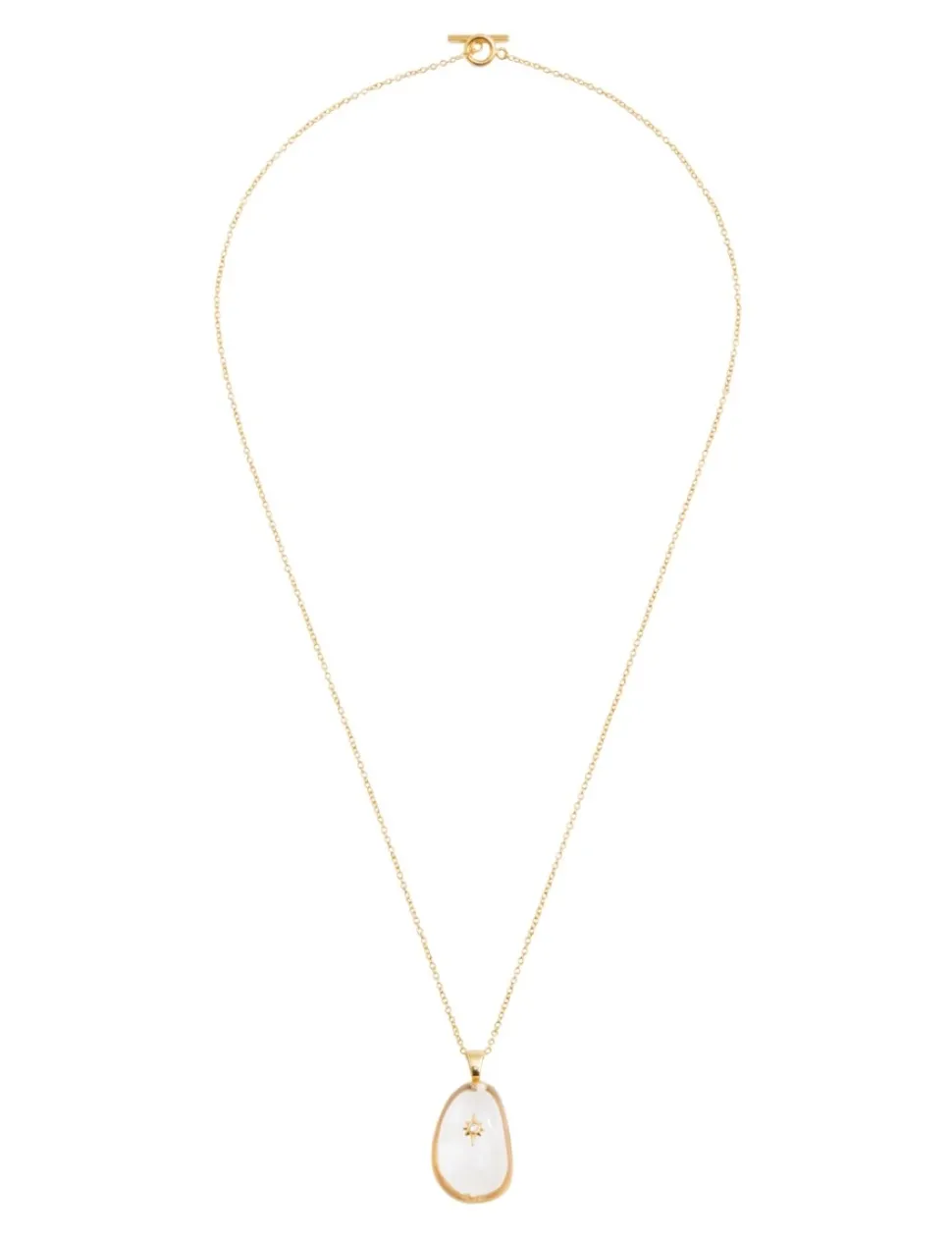 Crystal Pebble Necklace