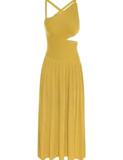 Devi Lurex Midi Dress