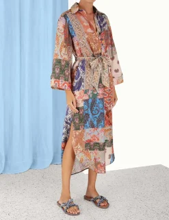 Devi Midi Shirt Dress