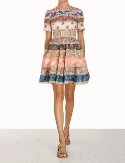 Devi Spliced Mini Dress