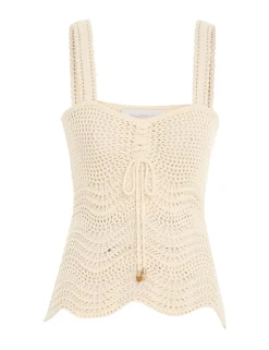 Devi Textured Knit Tank