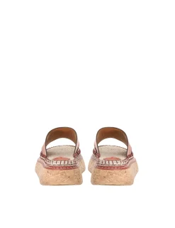 Flatform Espadrille Slide