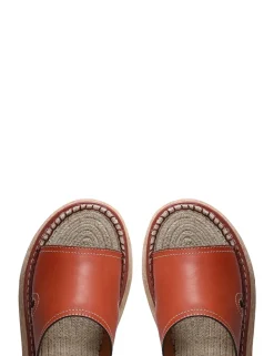 Flatform Espadrille Slide