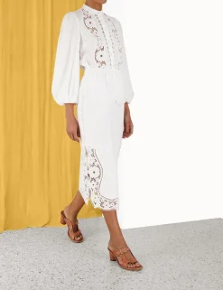 Halcyon Broderie Skirt