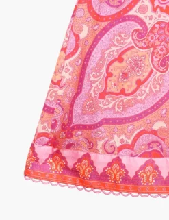 Halcyon Flounce Sleeve Dress