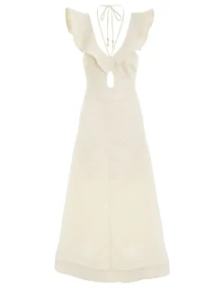 Halcyon Flutter Midi Dress