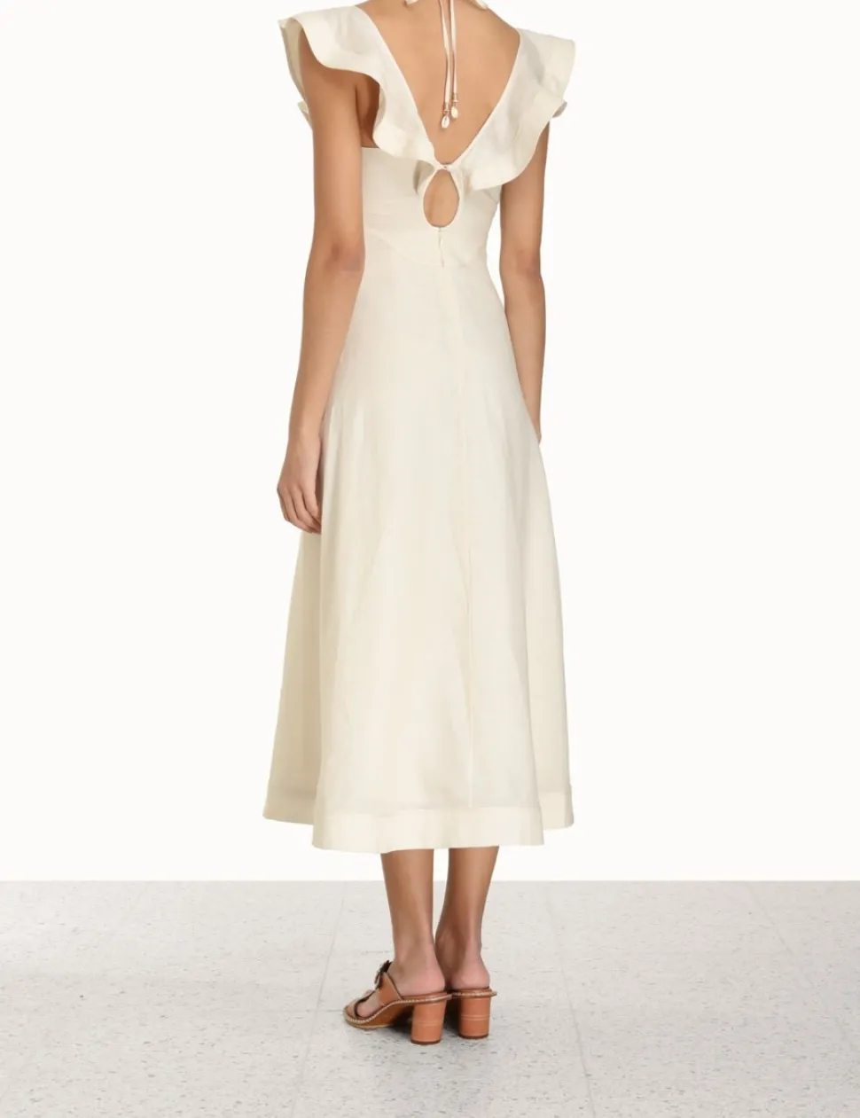 Halcyon Flutter Midi Dress