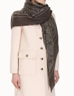 Jacquard Square Scarf