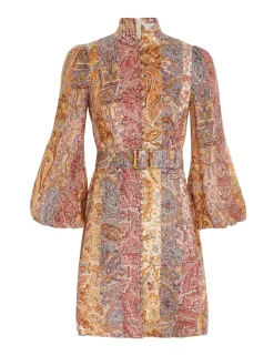 Luminosity Belted Mini Dress