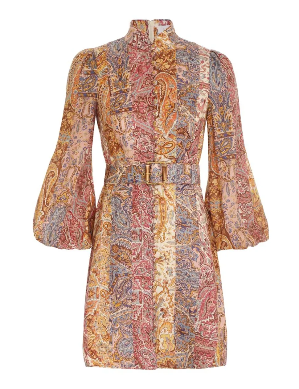 Luminosity Belted Mini Dress