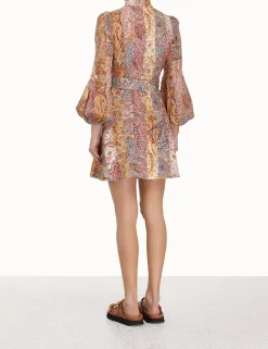 Luminosity Belted Mini Dress