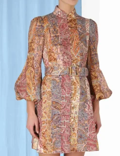 Luminosity Belted Mini Dress