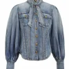 Luminosity Denim Corset Shirt