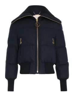 Luminosity Denim Down Jacket