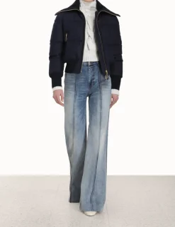 Luminosity Denim Down Jacket