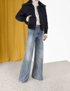 Luminosity Denim Down Jacket