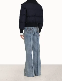 Luminosity Denim Down Jacket