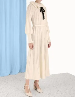 Luminosity Frill Neck Dress