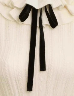 Luminosity Frill Neck Dress