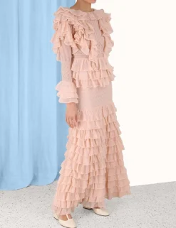 Luminosity Frill V-Neck Top