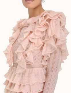 Luminosity Frill V-Neck Top