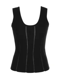 Luminosity Knit Panelled Tank