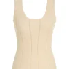 Luminosity Knit Panelled Tank
