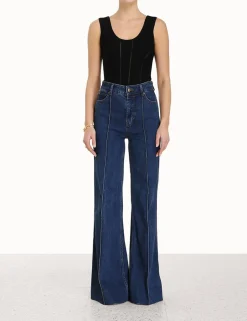 Luminosity Knit Panelled Tank