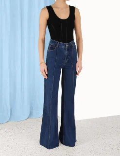 Luminosity Knit Panelled Tank