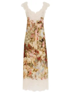 Luminosity Lace Slip Dress