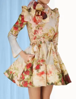 Luminosity Ruched Mini Dress