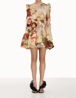 Luminosity Ruched Mini Dress