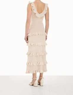 Luminosity Ruffle Tank Dress