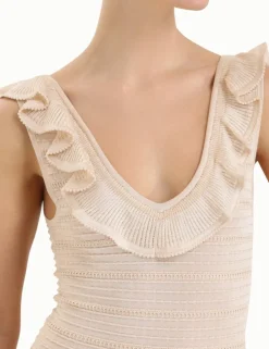 Luminosity Ruffle Tank Dress